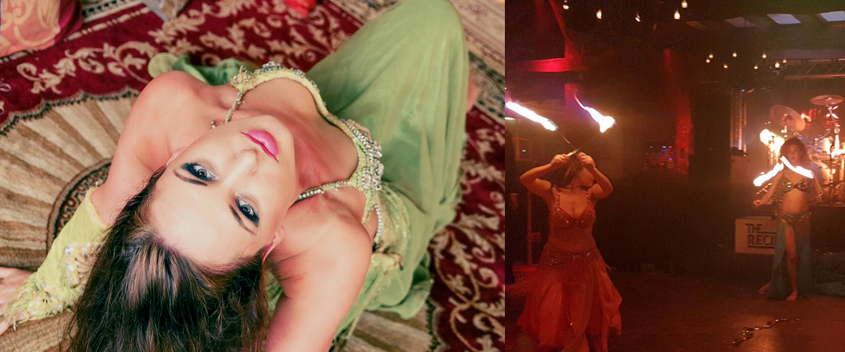 Casablanca geinspireerde buikdanseres